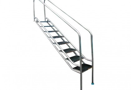 Inclined 304 Model Stainless Steel Pool Ladder- Width=500 Mm