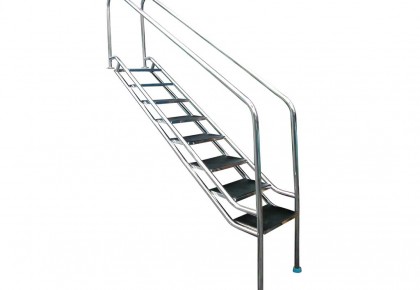 Inclined 304 Model Stainless Steel Pool Ladder- Width=500 Mm